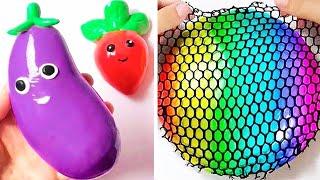 3 Hours Of Oddly Satisfying Slime ASMR - Relaxing Videos for Better Sleep 3362