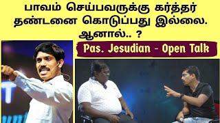 ராகாப் சொன்ன பொய் சரியா ? தவறா? | God does not punish sinners. But ? | Pas. Jesudian | Eden Tv