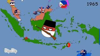 Modern History of Indonesia (1900 - 2022) - Countryballs