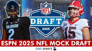 2025 NFL Mock Draft From ESPN’s Matt Miller: 1st Round Picks For All 32 Teams WITH Trades