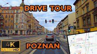 ⁴ᴷ⁶⁰  Drive Tour - Poznan/Poland - Thursday Afternoon (September 2022) [4K]