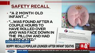 8 infant deaths forces Boppy Company to recall 3.3M loungers