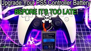 PS5 DualSense Controller Battery UPGRADE / Replacement EASY TUTORIAL!