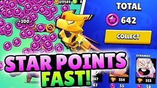 HOW TO GET STAR POINTS FAST IN BRAWL STARS!