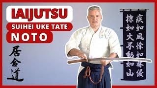 Noto: Returning the sword | Suihei Uke Tate Noto | How to learn Iaijutsu / Iaido