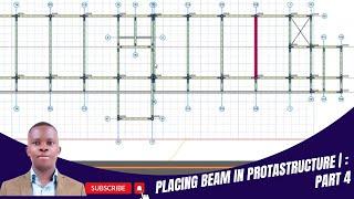 Part 4 - 1 Storey  LABORATORY STRUCTURAL DESIGN Placing Beam in ProtaStructure