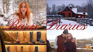 The barn cottage diaries: Weekly cozy vlog | A trip to Charleston & back home in time for a blizzard