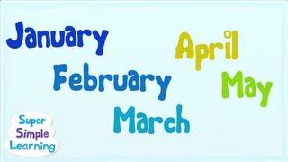 The Months Chant | Super Simple Songs