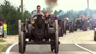 Sfilata trattori epoca Campodoro 2024  | Vintage tractors parade - Hot bulb Landini, Orsi, ...