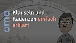 Klauseln und Kadenz (in 5 Minuten erklärt)