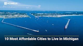 10 Most Affordable Cities to Live in Michigan #cheapestplaces #michigan