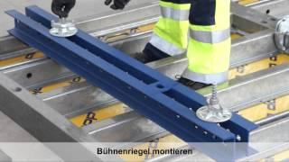 Bühnensystem Xsafe plus - Montage Rahmenschalung [DE]