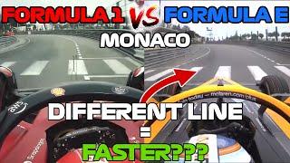 Are The NEW Formula E Cars FASTER Than Formula 1 At MONACO?