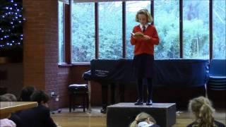 Prose Reading Competition Finalist at The Abbey | Woodbridge School Prep