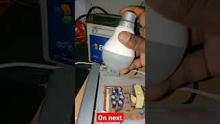 Automatic cutoff emergency light by using old bike battery