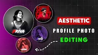 New Instagram Viral Aesthetic Profile Picture Editing | Aesthetic Dp Kaise Banaye | New Aesthetic Dp