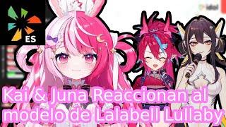 [Sub-ES] Kai & Juna Reaccionan al modelo de Lalabell Lullaby [idol-ES]