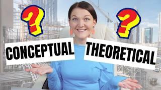 Conceptual vs theoretical framework