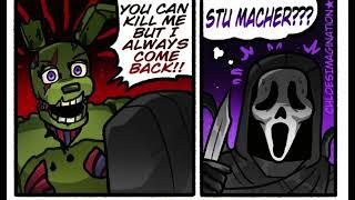 "Ghostface?!" - Five Nights at Freddy's Adventure Comic Compilation 27