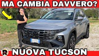 HYUNDAI TUCSON HYBRID - RESTYLING con 15CV IN MENO e TUTTE LE NOVITÀ - Test Drive PRO e CONTRO