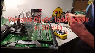 Yamaha o1v96 v2 fader repair