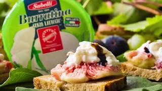 Videoricetta Autunno: Crostini con fichi, burrata delat e glassa di aceto balsamico