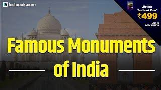 Famous Monuments of India | Information & Facts on Important Monuments of India in just 10 Minutes !