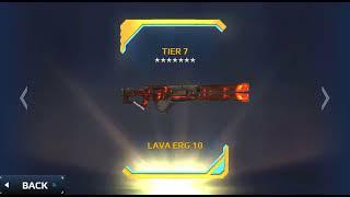 Lava ERG 10 From VIP Cases 2022 - Battle Pass Season 16 | Modern Combat 5 - Harber theGamer