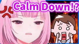 Never tell Calli to CALM DOWN in Jump King 【Mori Calliope / HololiveEN】