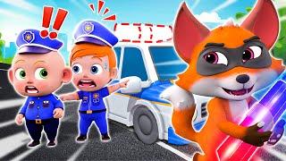 Who Stole My Police Siren? ‍️ - Where Is My Siren | Car Song | Kids Songs & Nursery Rhymes