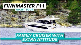 Family cruiser with extra attitude | Finnmaster F11 yacht tour | Motor Boat & Yachting