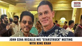 John Cena recalls his "starstruck" meeting with King Khan