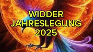 WIDDER JAHRESLEGUNG 2025DAS ERWARTET DICH IM JAHR 2025Tarot JAHRESUEBERBLICK STERNZEICHEN WIDDER