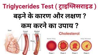 Triglyceride Test in Hindi |  triglyceride test normal range | triglycerides kaise kam kare in hindi