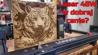 Longer B1 48W TEST - Mocny, Szybki i Dobrze Wyceniony Laser