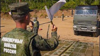 Подразделения МТО Восточного военного округа обеспечили паромную переправу около 1000 единиц техники