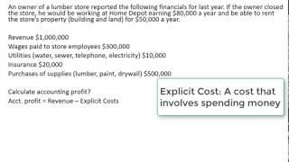 How to Calculate Accounting and Economic Profit