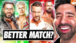 What was REALLY The 2024 WWE Match of the Year? (WWE REDDIT)