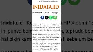 Berikut Kelemahan HP Xiaomi 15 Pro Luput Diketahui, Pikirkan Baik-Baik Ya Sebelum Beli #inidataid