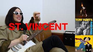 FANNING OUT WITH ST. VINCENT (talking Greep, Waits, Lennon + more)