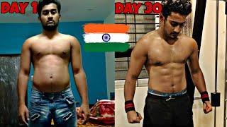 My 30 Days Transformation journey | 30 Days Natural Body Transformation |Fat Loss Motivation