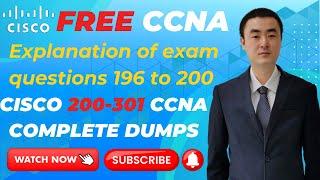 Episode 40 | Free Dumps of CCNA | Explanation of Exam Questions | Cisco 200-301 CCNA Complete