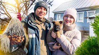 ДЕРЕВЕНСКИЙ ДОМ ПО ВЫХОДНЫМ/ПЕТУХ-ЭГОИСТ/БОРЬБА С ПОРОСЛЬЮ/ТУМБА ИЗ ДЕРЕВА СВОИМИ РУКАМИ