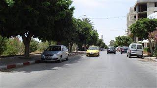 Driving in Tunisia جولة في تونس : Megrine  -  مڨرين