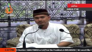 Manga Kalabbiyahan sin Bulan Ramadan - Sheikh Hayder Buddin (Tausug)