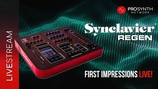 Pro Synth Network LIVE! - Synclavier Regen Special: A "Cold Unboxing"!