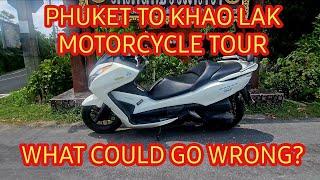 GETTING IN TROUBLE IN THAILAND. WHAT COULD GO WRONG? PHUKET TO KHAO LAK  MOTORCYCLE TOUR 2025