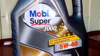 ️Ужас️Mobil Super 3000 5W40 подделка очень низкого качества