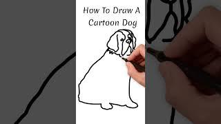 How To Draw A Cartoon Dog #KidsTube