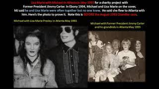 Michael Jackson and Lisa Marie IN MAY 1993 BEFORE ANY ACCUSATIONS: Flew with MJ to Atlanta!